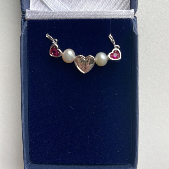 Crystal Birthstone & Initial Necklace For Granddaughter - Picture 3 of 3